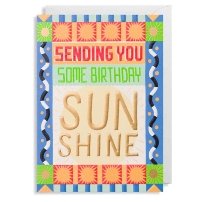 Sending You Some Birthday Sunshine Card by Ruby Taylor