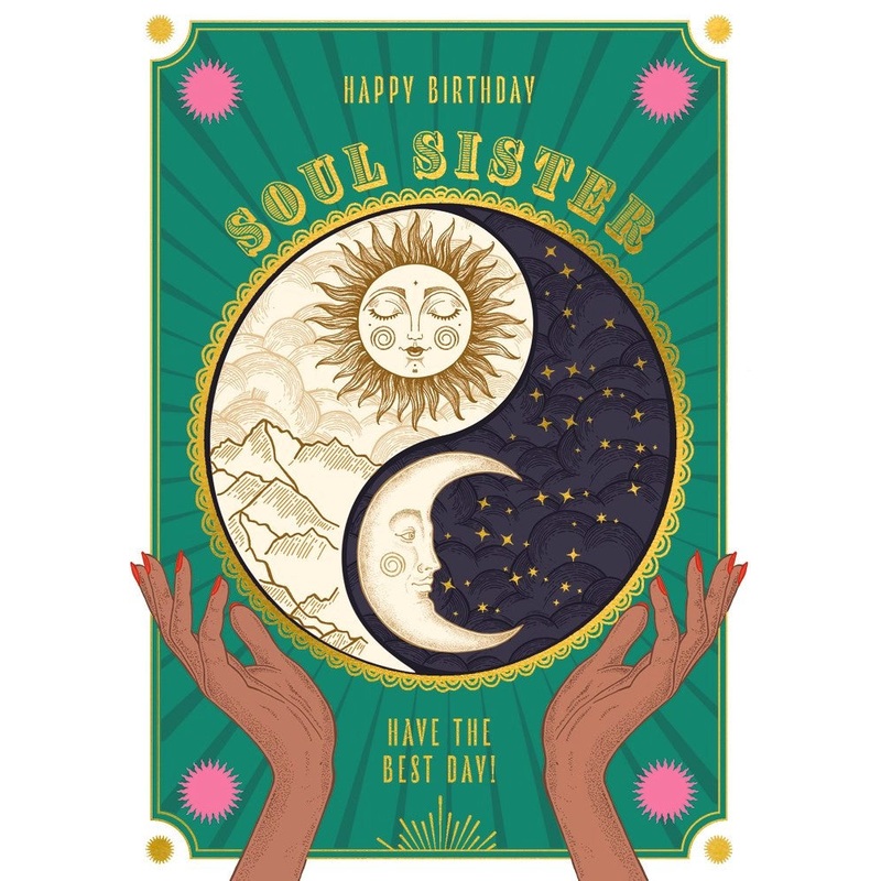 Soul Sister Birthday Card