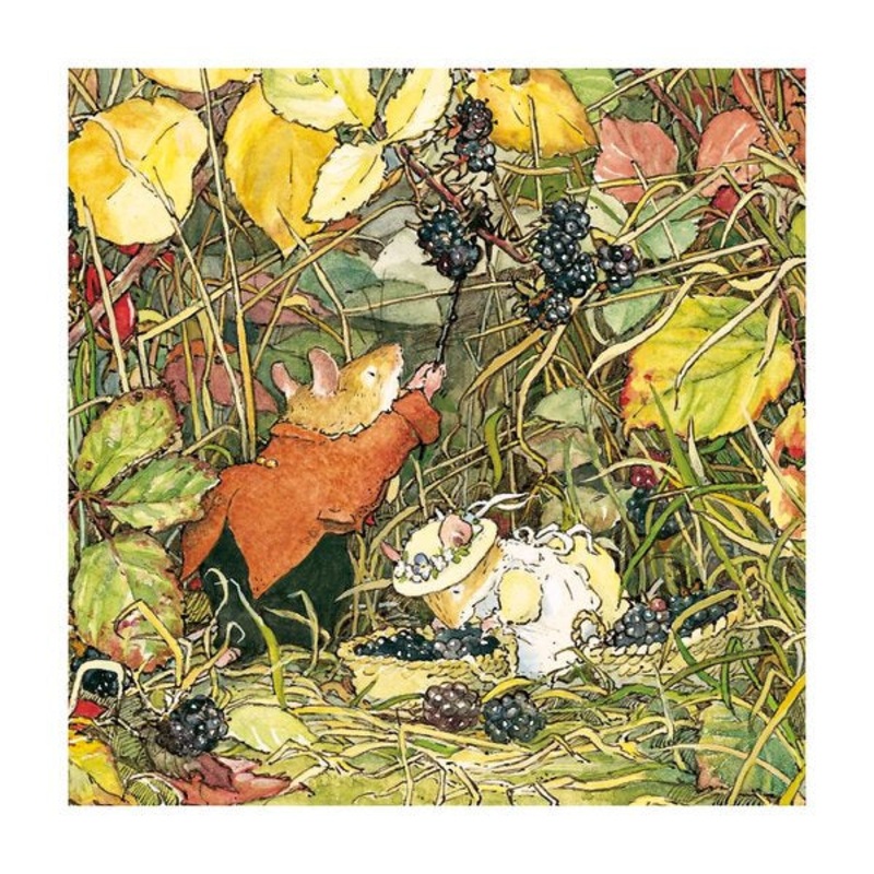 Blackberry Picking Card