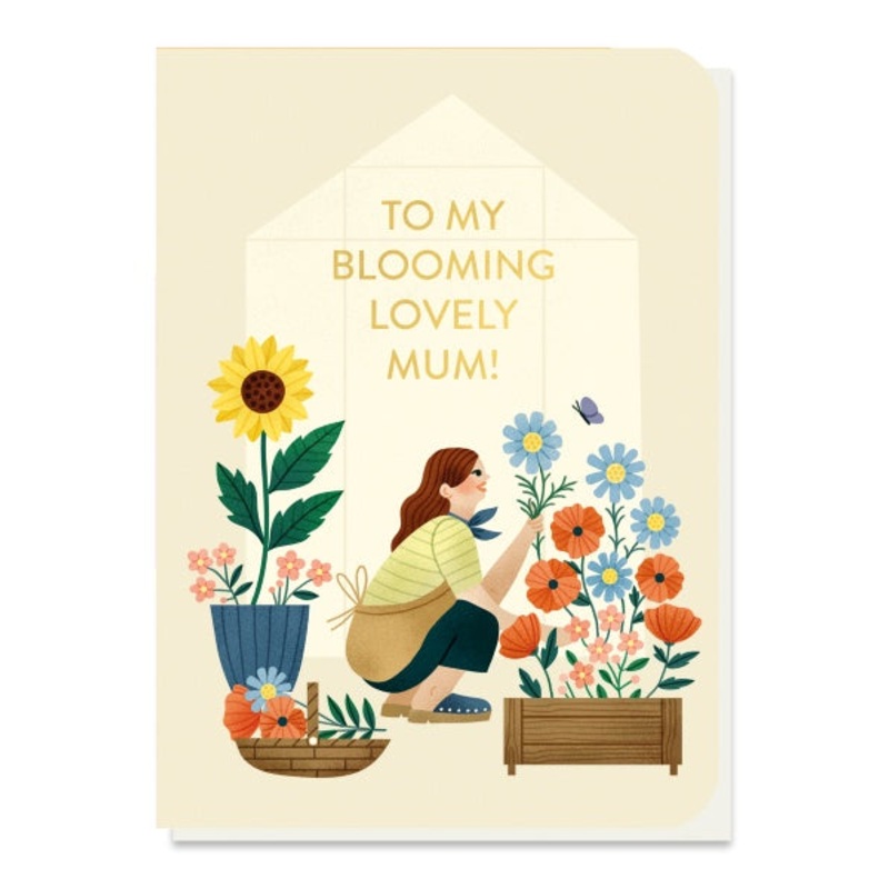 Blooming Lovely Mum Seed Card