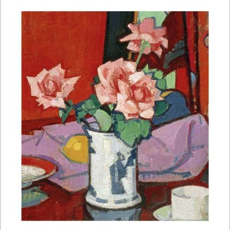 Pink Roses Card