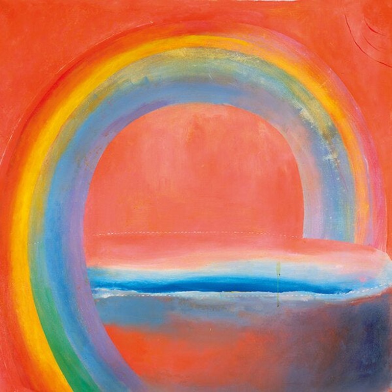 Rainbow Painting Adams Tate Card