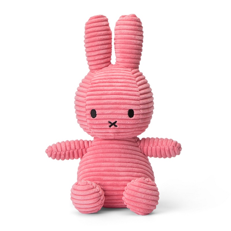 Bubblegum Pink Miffy Corduroy Soft Toy