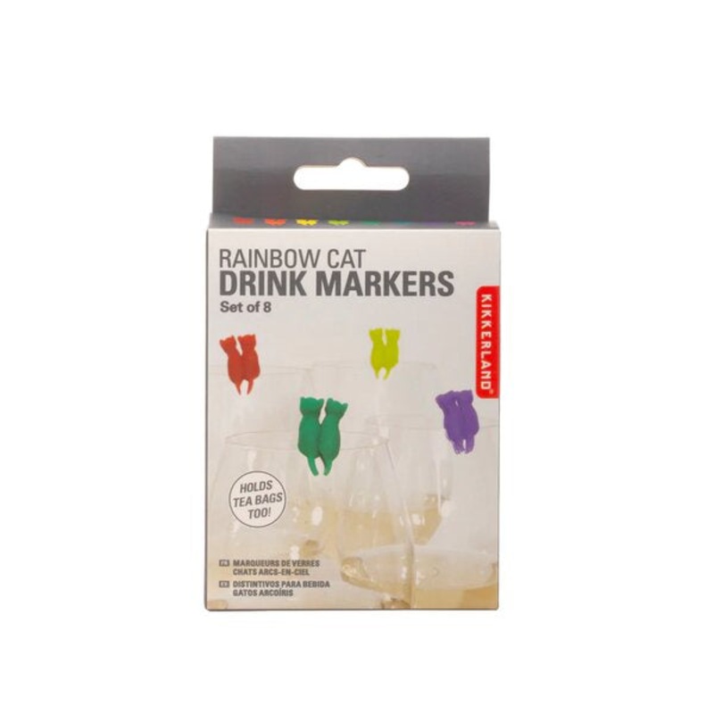 Rainbow Cat Drink Markers
