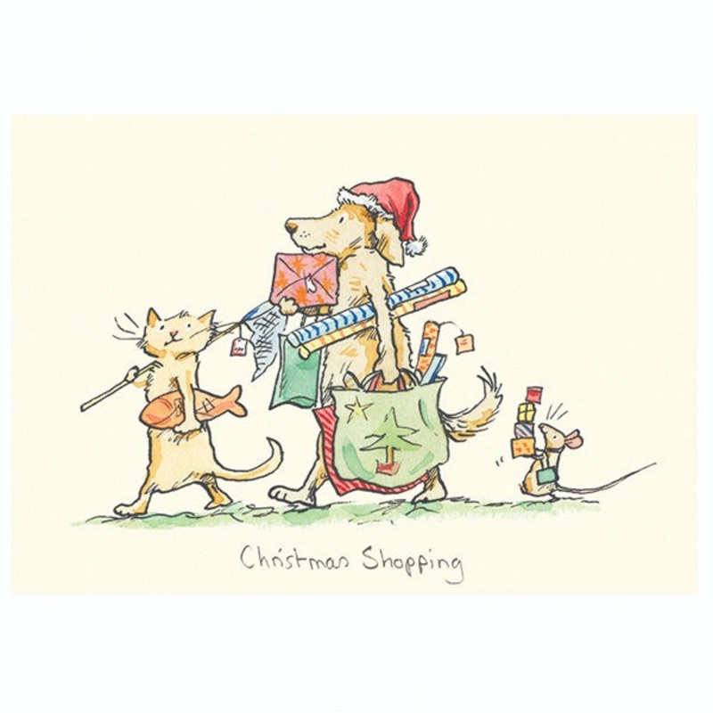 Christmas Shopping Card