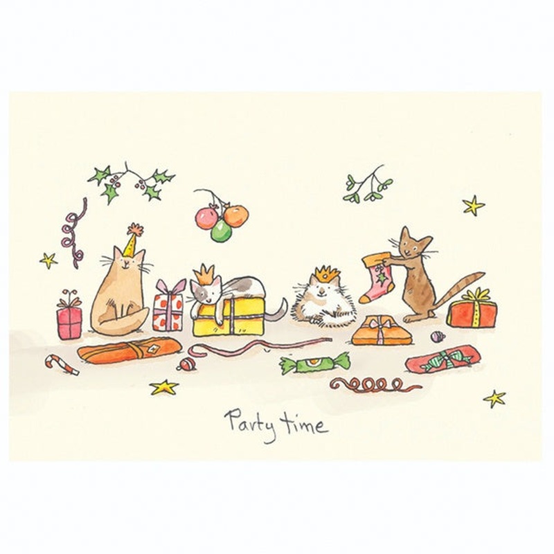 Party Time Christmas Card