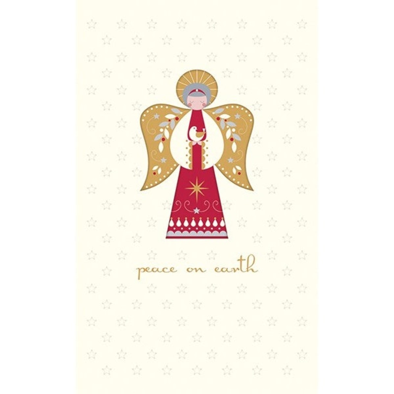 Peace on Earth Angel Card