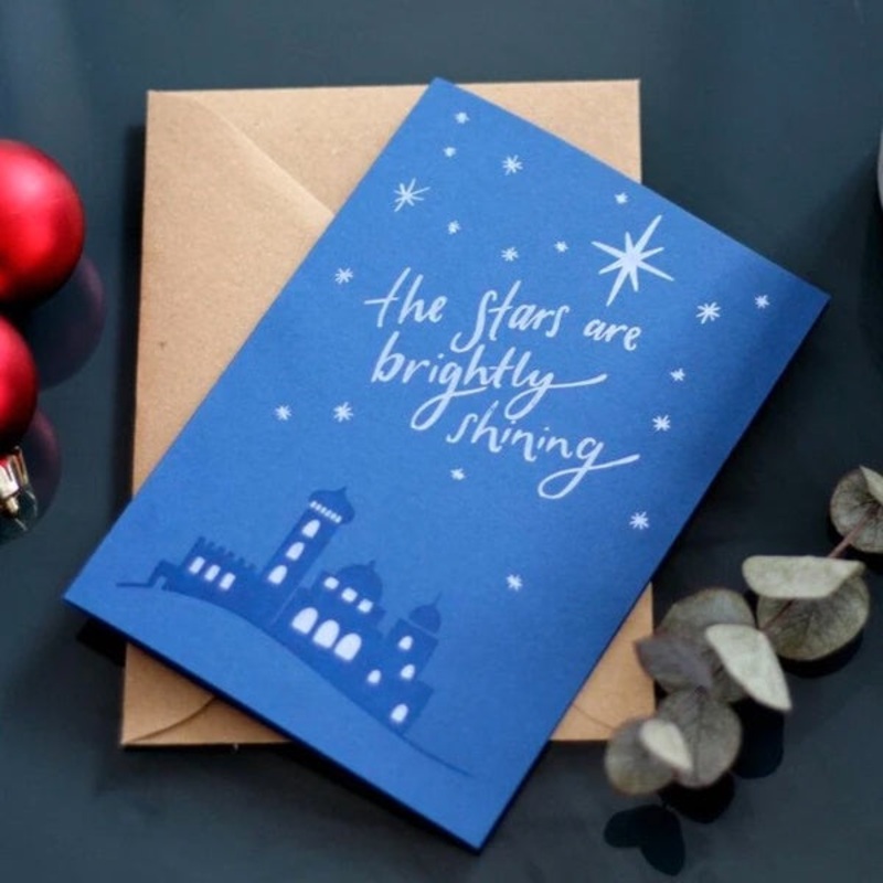 The Stars are Brightly Shining Foiled Card