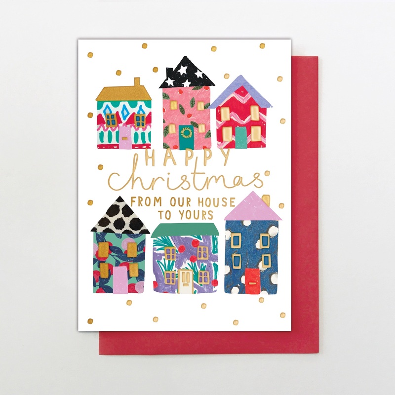 Christmas House on a Card