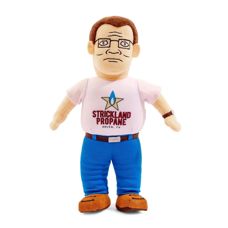 King Of The Hill Hank Hill Propane Logo Tee 12-Inch Plush | SDCC 2025 Exclusive