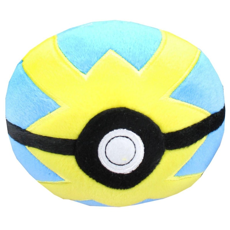 Pokemon Poke Ball 5-Inch Plush - Quick Ball