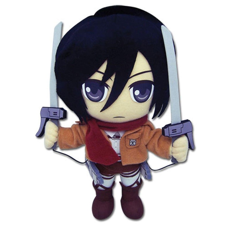Attack On Titan Mikasa Plush