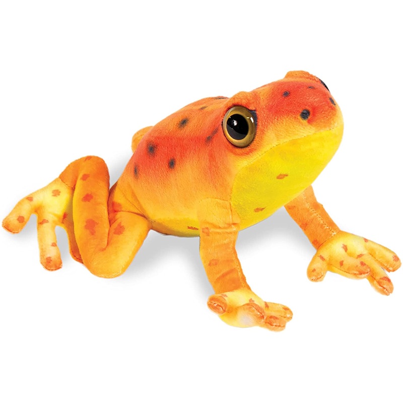 Real Planet Arrow Posion Frog Polka Dot Red 15 Inch Realistic Soft Plush