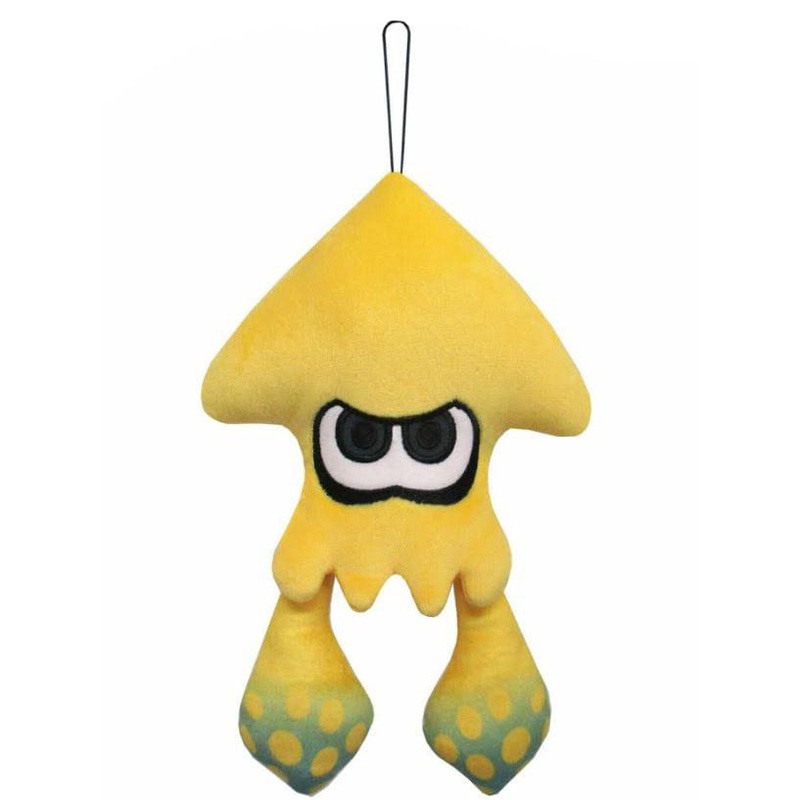 Splatoon 9" Yellow Inkling Squid Plush