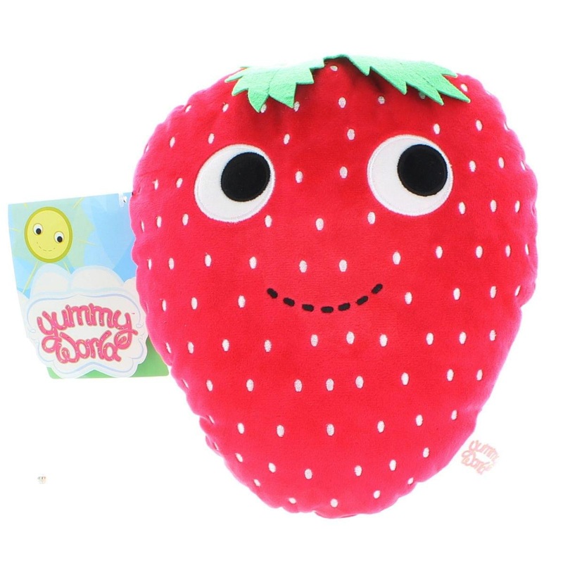 Yummy World 10" Designer Plush: Sassy Strawberry