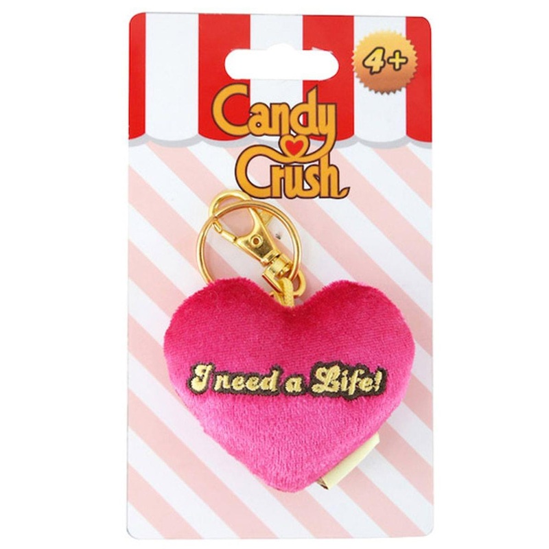 Candy Crush Saga Plush Clip On: I Need A Life