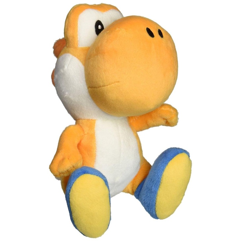 Super Mario Bros. 6" Plush: Orange Yoshi
