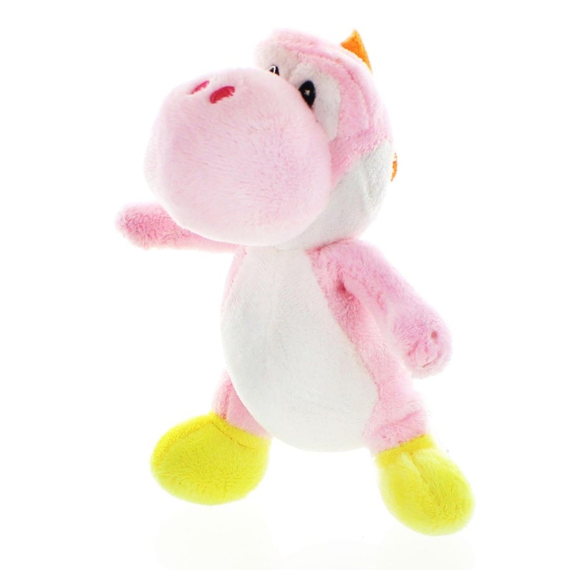 Super Mario Bros. 7" Plush: Pink Yoshi
