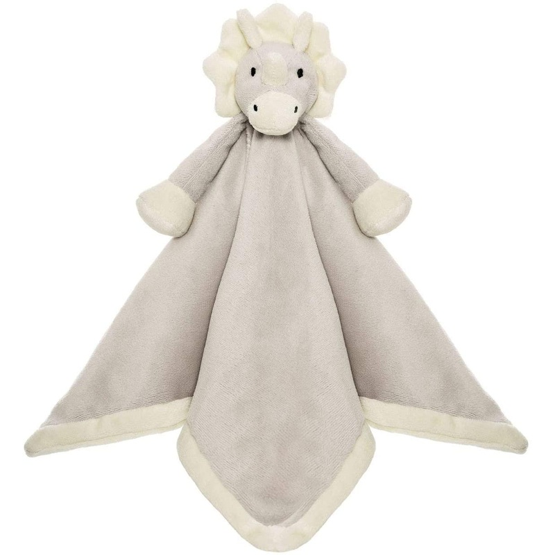 Teddykompaniet Diinglisar Collection 11 Inch Plush Animal Blanket | Dinosaur