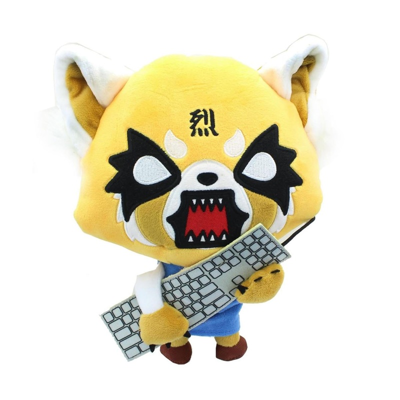 Aggretsuko Rage Face 12 Inch Collectible Plush with Sound