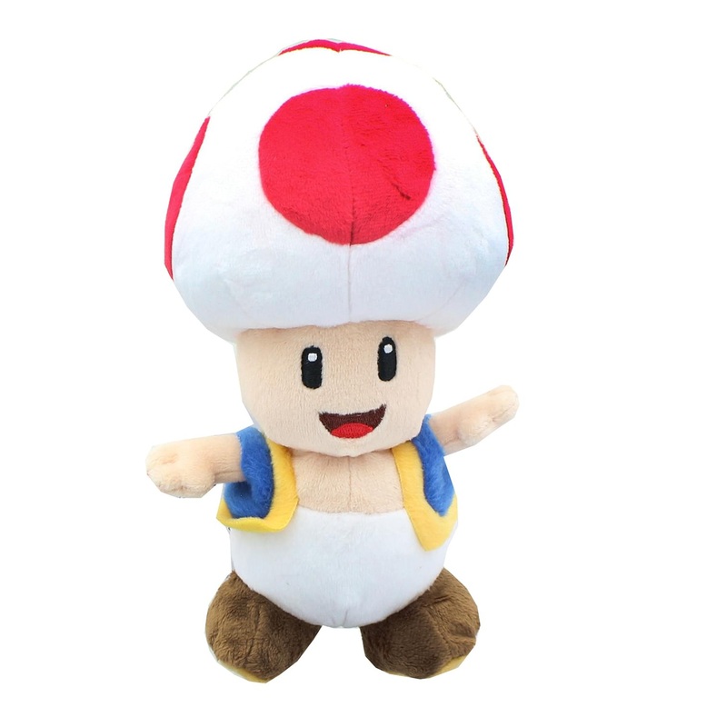 Super Mario All Star Collection 8 Inch Plush | Toad