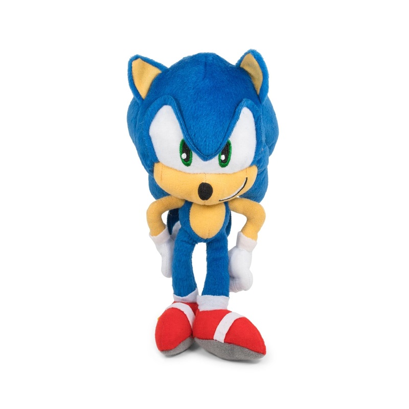 Sonic The Hedgehog Collector Plush Toy Clip-On | 8 Inches Tall