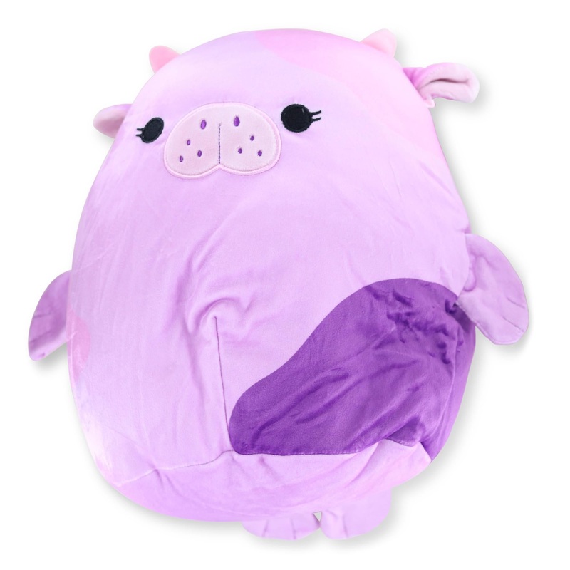 Squishmallow 12 Inch Sea Life Plush | Stasia the Purple Spotted Sea Cow