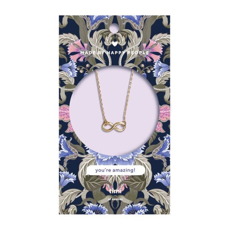 You're Amazing Infinity Necklace Gold