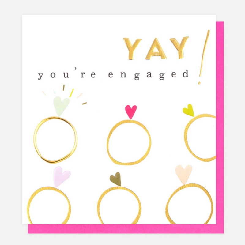 Yay Youre Engaged! Card