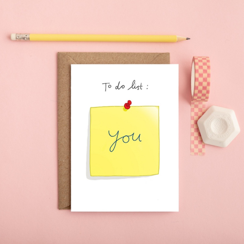 To Do List: You Card