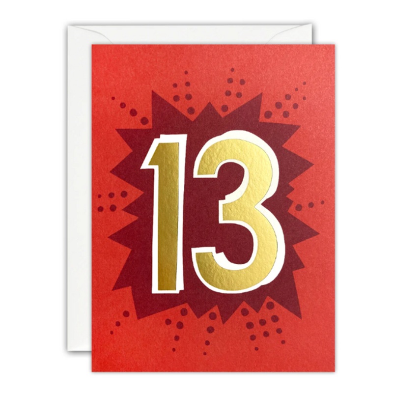 Age 13 Minnows Card