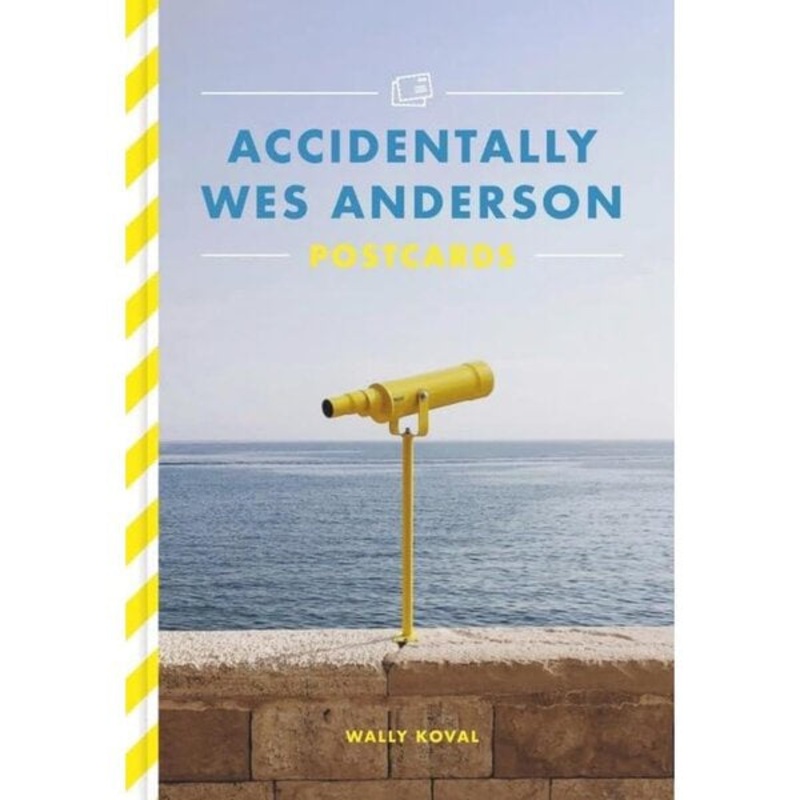 Accidentally Wes Anderson Postcard Book