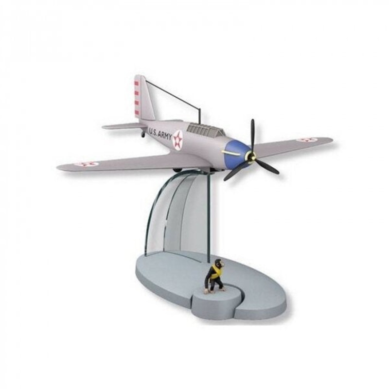 Tintin US Fighting Plane - Jo, Zette & Jocko