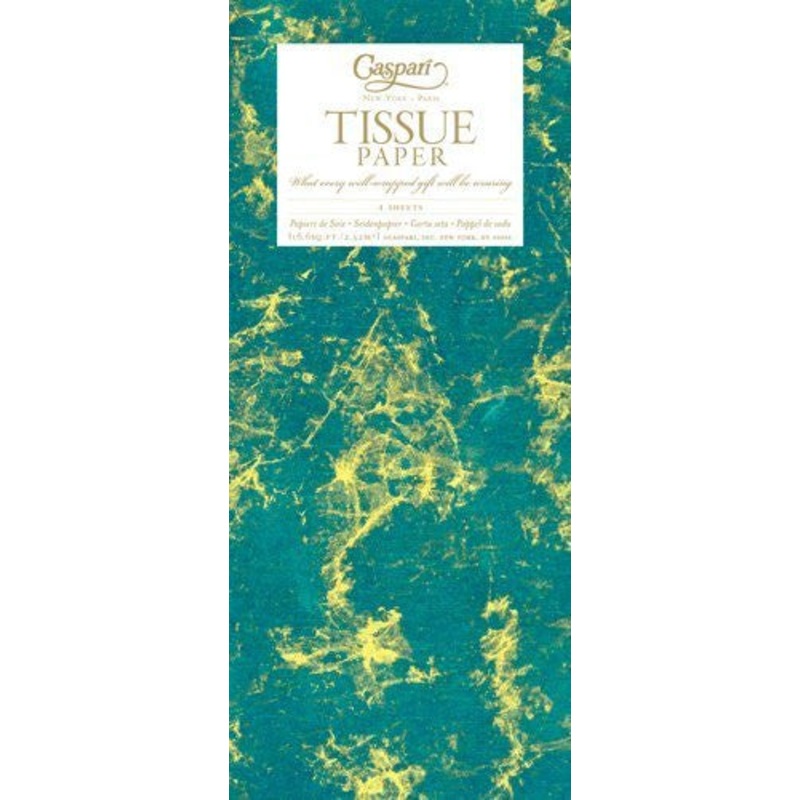Turquoise Antique Tissue