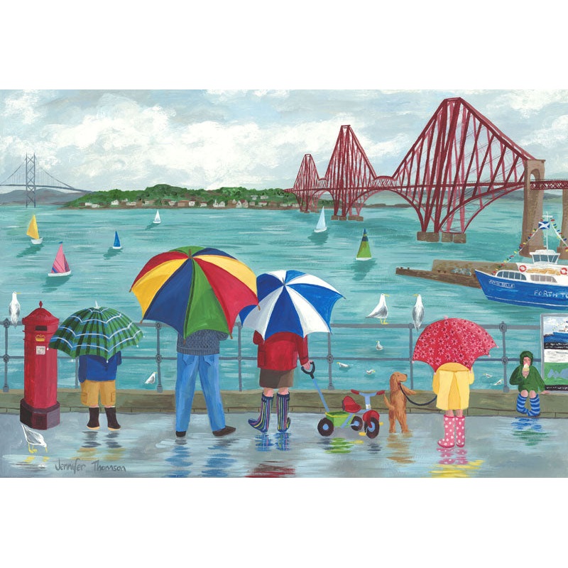 A Rainy Afternoon, South Queensferry Card