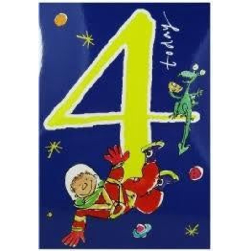 4 Today Quentin Blake Birthday Card for him