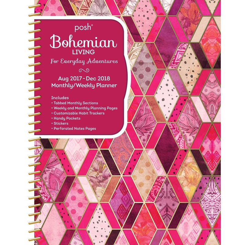 2017/2018 Posh Bohemian Living Diary