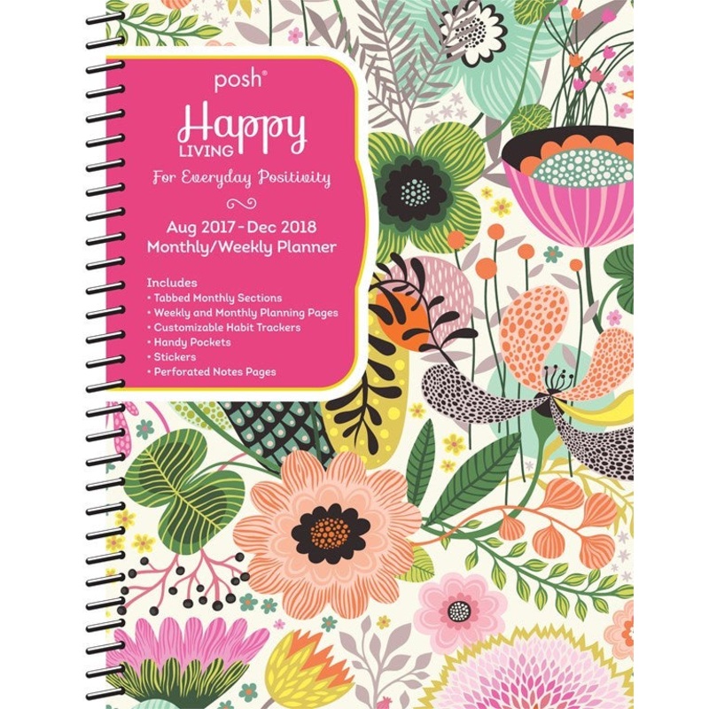 2017/2018 Posh Happy Living Diary