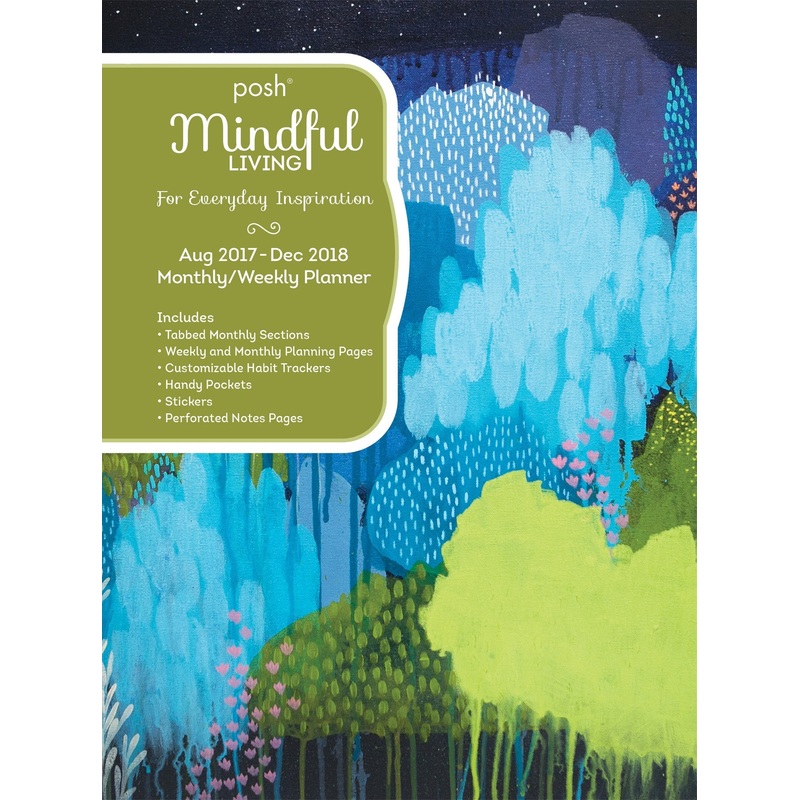 2017/2018 Posh Mindful Living Diary