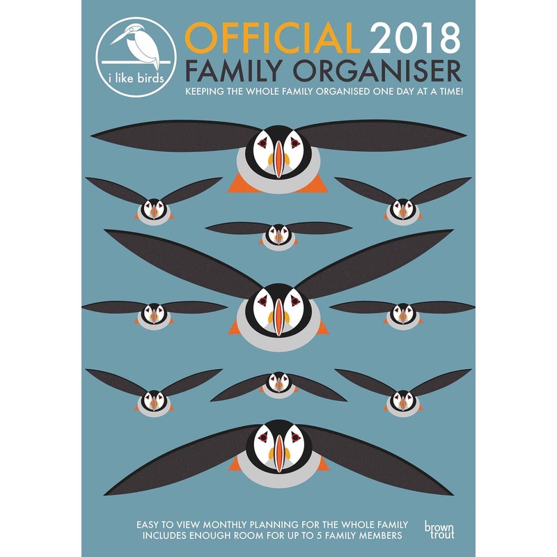 2018 I Like Birds Wall Calendar