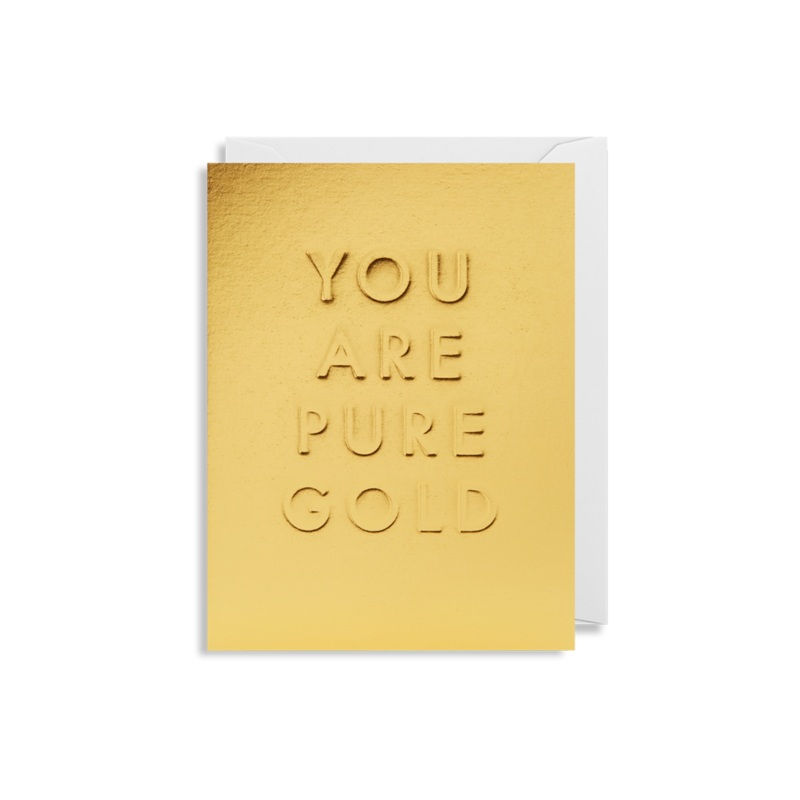 You Are Pure Gold Card