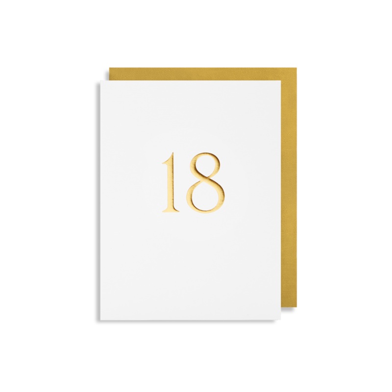 Age 18 Trafalgar Milestone Mini Card