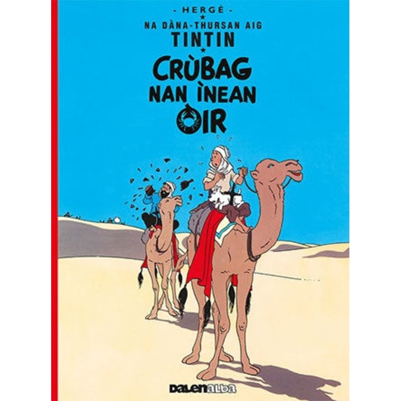 Adventures of Tintin: Crubag Nan Inean Oir (Gaelic)