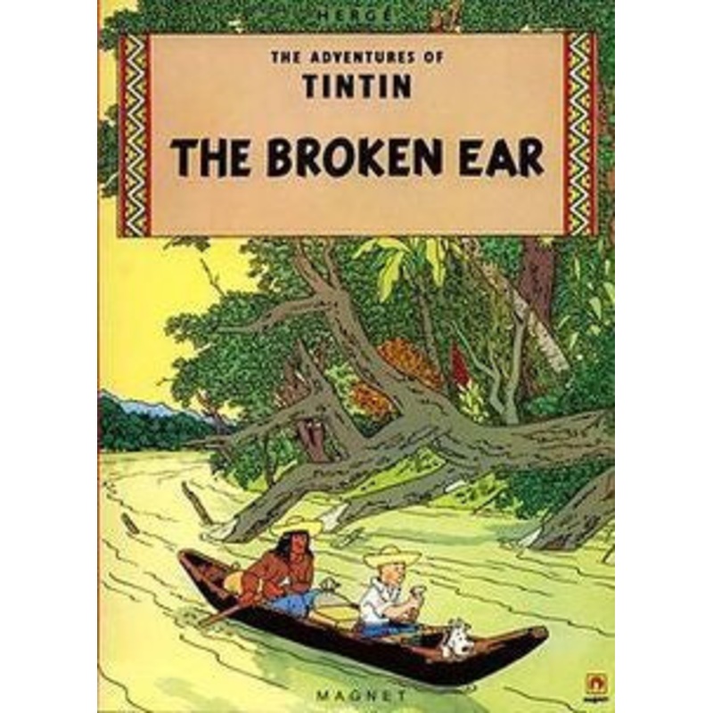 Tintin and the Broken Ear Postcard