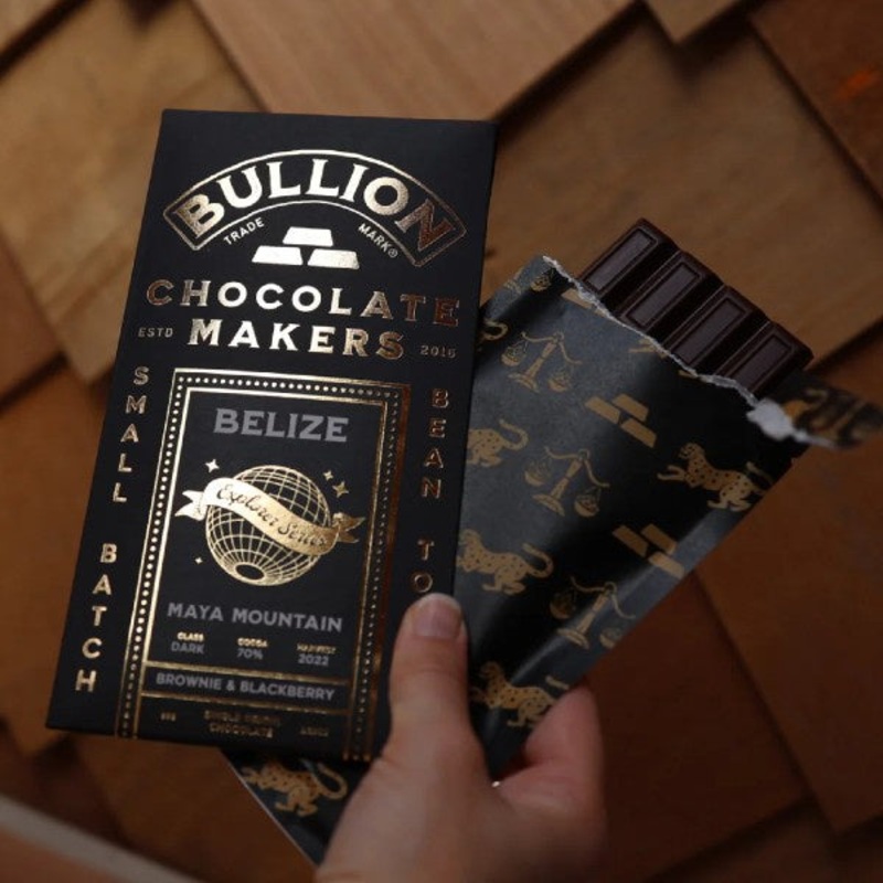 Belize Brownie & Blackberry 70% Dark Chocolate
