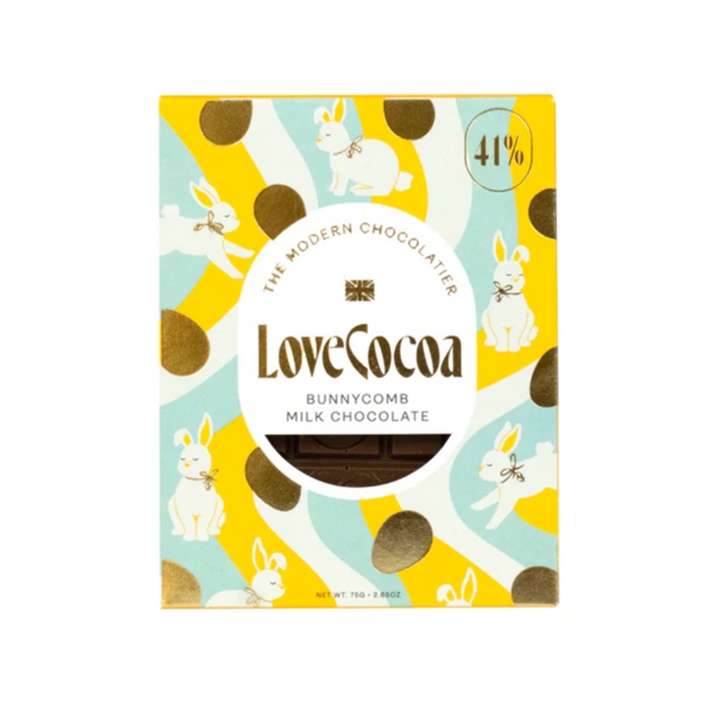 Bunnycomb 41% Milk Chocolate Honeycomb Bar