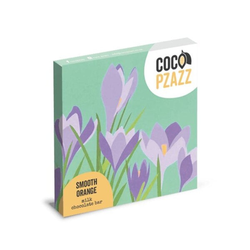 Crocus Smooth Orange Milk Chocolate Bar 80g