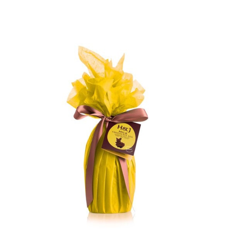 Milk Chocolate Egg with Chocolate Bunnies