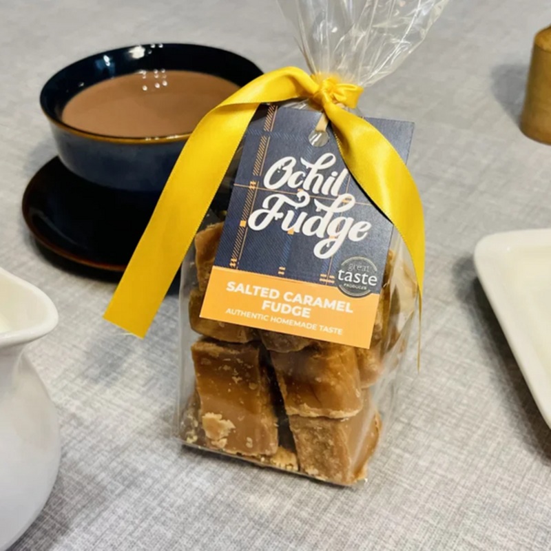 Salted Caramel Fudge Hand Tied Gift Bags 200g