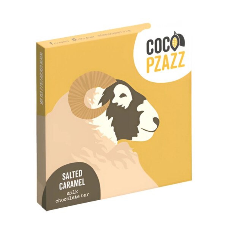 Sheep Salted Caramel Milk Chocolate Bar 80g